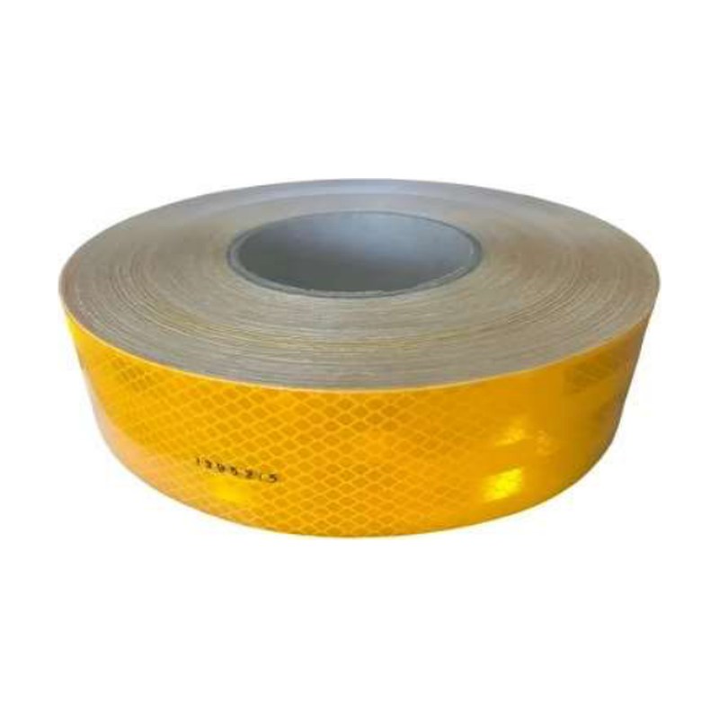 Banda reflectiva amarilla 5 cm x 45,7 m