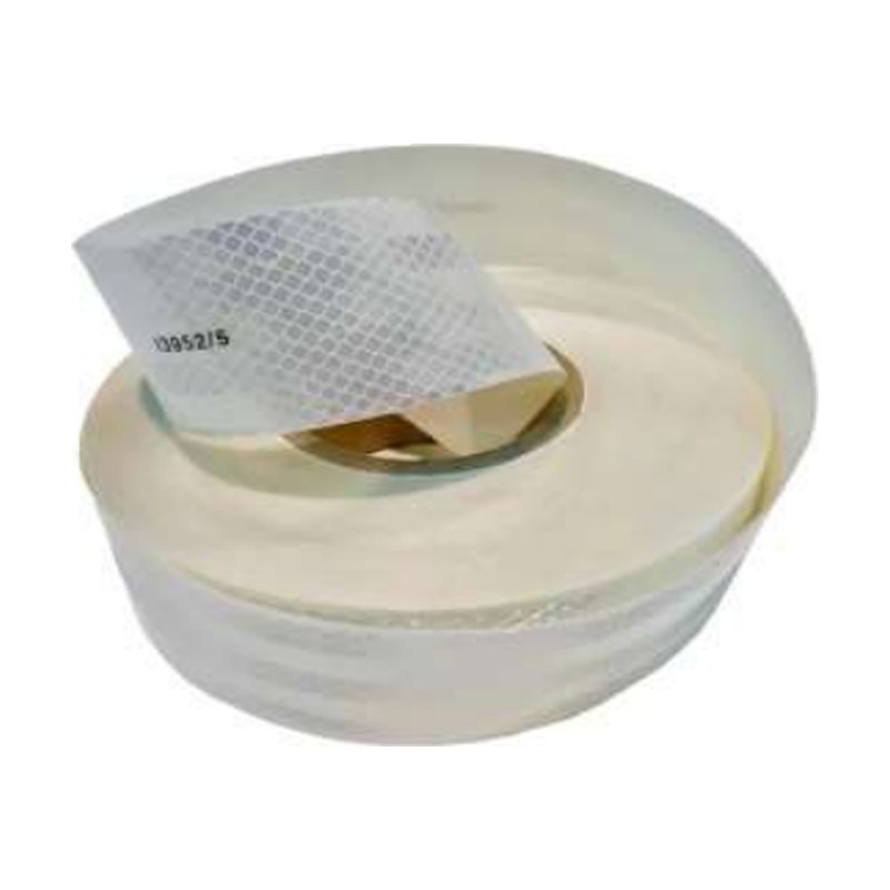 Banda reflectiva blanca 5 cm x 45,7 m