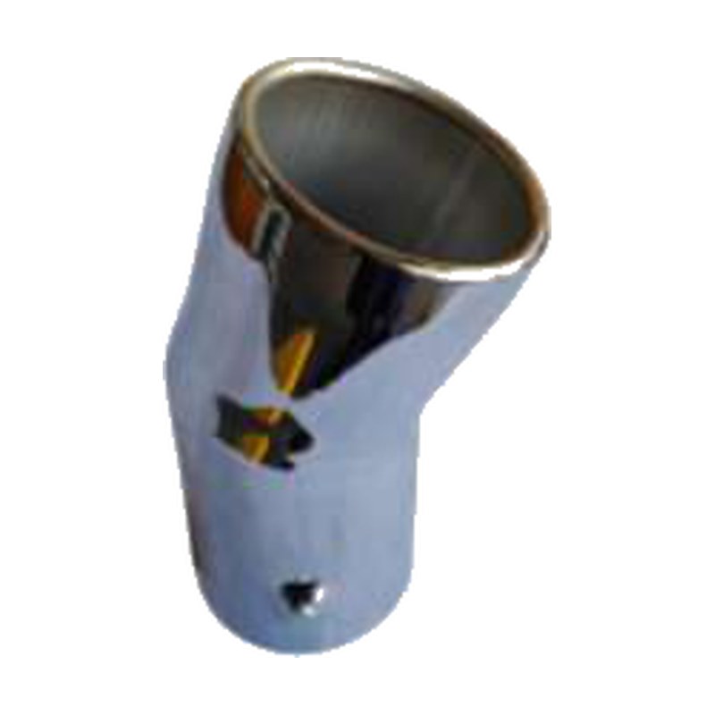 Punta de escape curva 4" (290 mm)