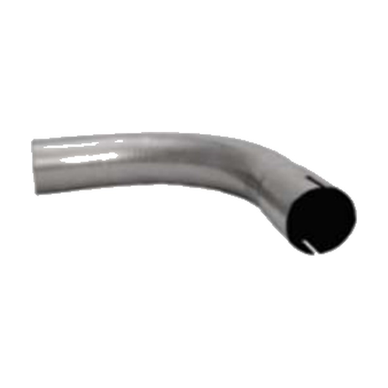 Tubo curvado 90° 4 ½" 52 x 52 zincado